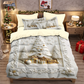 🎄 50 % DE RÉDUCTION MAINTENANT ! ✨ Ensemble de housse de couette 3 pièces festif pour Noël - Polyester brossé doux avec motifs de Noël pour une décoration saisonnière chaleureuse 🛏️