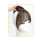 Frange naturelle réaliste à clipser avec tempe