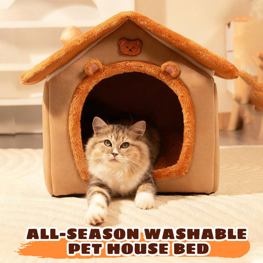 Lit pour animaux de compagnie lavable toutes saisons