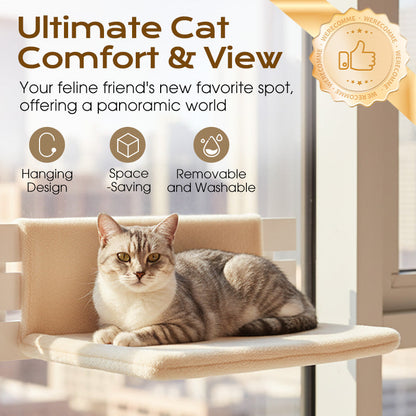 Lit Suspendu pour Chat en Forme de L