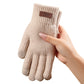 Gants tactiles chauds en tricot thermiqu