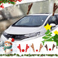 Ensemble de Décoration de Noël en Forme de Bois de Renne et de Nez pour Voiture