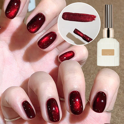 Vernis à ongles gel brillant effet œil de cha
