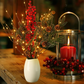 🌿 ACHETEZ 2 OBТENEZ 3! ✨ GUIRLANDE LED "BRANCHE DE SAULE" - 5 Modes Clignotants & Alimentation par Piles, Décoration Éthérée pour Chambre et Fêtes, Installation Facile sans Fil 🌙🎉