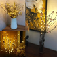🌿 ACHETEZ 2 OBТENEZ 3! ✨ GUIRLANDE LED "BRANCHE DE SAULE" - 5 Modes Clignotants & Alimentation par Piles, Décoration Éthérée pour Chambre et Fêtes, Installation Facile sans Fil 🌙🎉