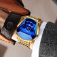 Montre de luxe pour homme Racing Sport Rhombus