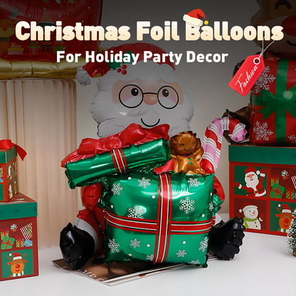 Ballons en aluminium de Noël pour décorer vos fêtes de fin d'année