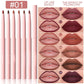 🔥Offres exceptionnelles – Coffret de 12 rouges à lèvres mats et crayons à lèvres (étui en bois) – Pour des lèvres parfaitement dessinées, quel que soit votre look ✨