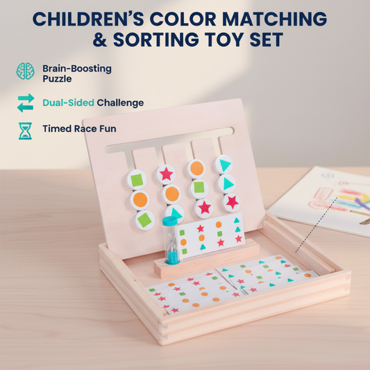 Jeu de tri et d'association des couleurs pour enfants