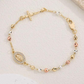 ✝️Bracelet élégant avec croix en strass
