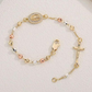 ✝️Bracelet élégant avec croix en strass