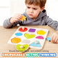 Puzzle en bois amusant et éducatif pour les tout-petits