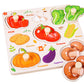 Puzzle en bois amusant et éducatif pour les tout-petits