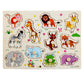Puzzle en bois amusant et éducatif pour les tout-petits