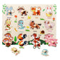 Puzzle en bois amusant et éducatif pour les tout-petits
