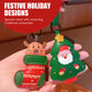 Porte-clés Festif De Noël – Charm Pour Sac 🎄❄️