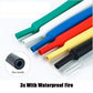 🛠️Ensemble de gaines thermorétractables multicolores