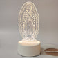 📢📢60 % de réduction !!!  ✝️Lampe de prière vierge