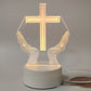 📢📢60 % de réduction !!!  ✝️Lampe de prière vierge