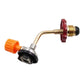 Adaptateur pour recharge de cartouche de gaz d'extérieu