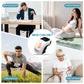 🎁Cadeau idéal pour la fête des mères 💝 - Appareil de massage sans fil pour les genoux avec chaleur et vibration, écran LED