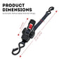 🥳 PROMO EXCEPTIONNELLE 2026 – -50% ! 🔒🚚 Sangle d'arrimage auto-rétractable à cliquet – double crochet, 640 kg max, polyester. Sécurisez votre chargement ! 💪
