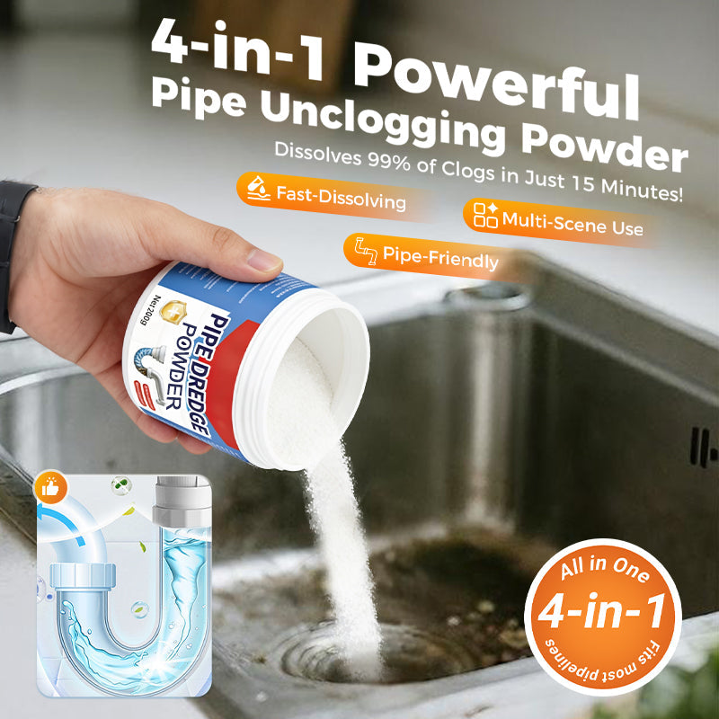 4-in-1 Powerful Pipe Unclogging Powder – dreanno