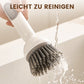 Brosse de nettoyage rotative avec long manche pour la vaisselle et les casseroles