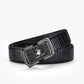 Ceinture pour homme avec motif crocodile et boucle automatique