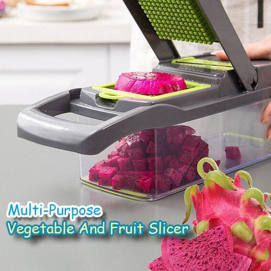 🎁 PROMOTION FÊTE DES MÈRES : 50 % DE RÉDUCTION !!! 🧑‍🍳 Multi-Knife™ | Couteau multifonction pour légumes | Lot de 16 pièces🥗