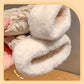 Gants chauds en peluche avec doigts tactile