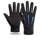 Gants de cyclisme thermiques tactiles d'hiver pour hommes