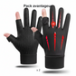 Gants de cyclisme thermiques tactiles d'hiver pour hommes