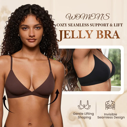 💞Nouveautés à -50 %💥Brassière triangle sans armatures « Jelly Support » pour femm