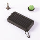 🔋 50% DE RÉDUCTION! ☀️ Batterie Externe Solaire 10000 mAh – Double Lampe LED, Recharge Verte & Idéale pour Voyage & Camping 🏕️