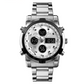 📢📢63% DE RÉDUCTION !! ⏰ Montre Analogique-Numérique Militaire Étanche pour Hommes – 48mm, Multifonction & Bracelet en Acier Inoxydable ! 🕰️💪