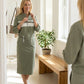 💖 Ensemble veste et robe à col montant pour femme
