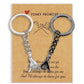 Porte-clés Pinky Promise pour les couple
