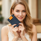 Stylish Creative Mini Jeans-Shaped Wallet → Portefeuille créatif mini en forme de jean élégant