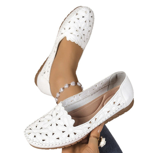 🔥Dernier jour des soldes : 50 % de réduction — Chaussures orthopédiques confortables, légères et élégantes pour femmes, avec un design ouvert.