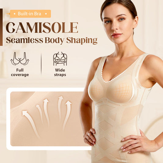 📢📢🔥 50 %  DE RÉDUCTION !! ✨Seamless Body Shaping Camisole with Built-in Bra