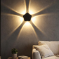 🔥Offre à durée limitée - Applique murale LED moderne avec effet lumineux géométriqu