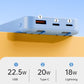 🔋🧲 PROMO FLASH 50% ! Batterie Externe Magnétique MagSafe – Support Intégré, Recharge Rapide 15W-22,5W, 10000/20000mAh, 4 Couleurs, Idéale iPhone & Android 📱