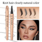 Stylo à Sourcils Effet Microblading 3D à 4 Pointes