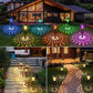 Lampes solaires RGB pour allées de jardi