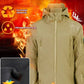 Outdoor rembourré épaissi punching-ball veste chaude costume d'alpinisme veste softshell