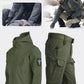 Outdoor rembourré épaissi punching-ball veste chaude costume d'alpinisme veste softshell