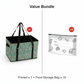 Sac fourre-tout pratique pour le shopping et les pique-nique