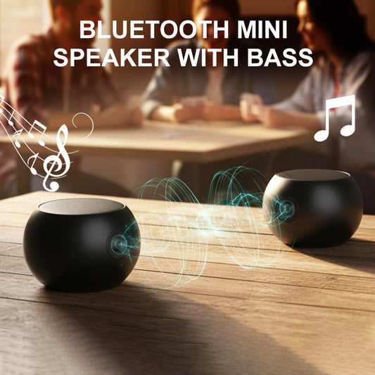 Mini haut-parleur Bluetooth avec basse