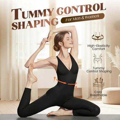 🥳SOLDES 2026🥳💞PLUS DE 50 000 EXEMPLAIRES VENDUS !🌸🦋50 % DE RÉDUCTION Combinaison à col en V ultra-extensible – Confortable toute la journée, pour le fitness et bien plus encore. Respirante, souple et chic sans effort. Votre allié idéal pour bouger. 🧘